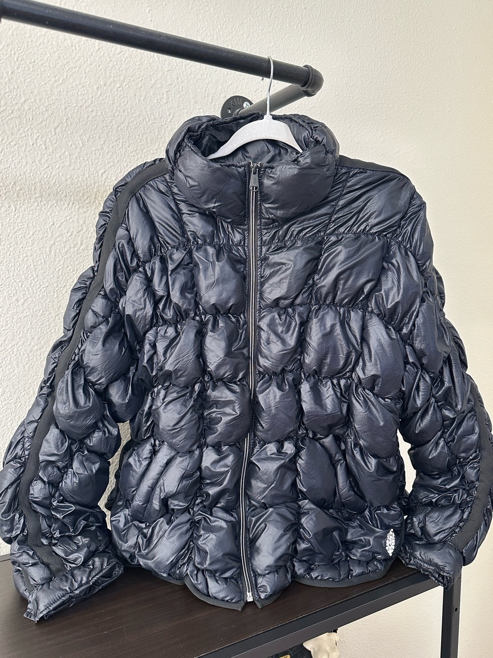 Free people Pippa Scrunchy Glossy Packable Puffer Jacket - Picture 3 of 6